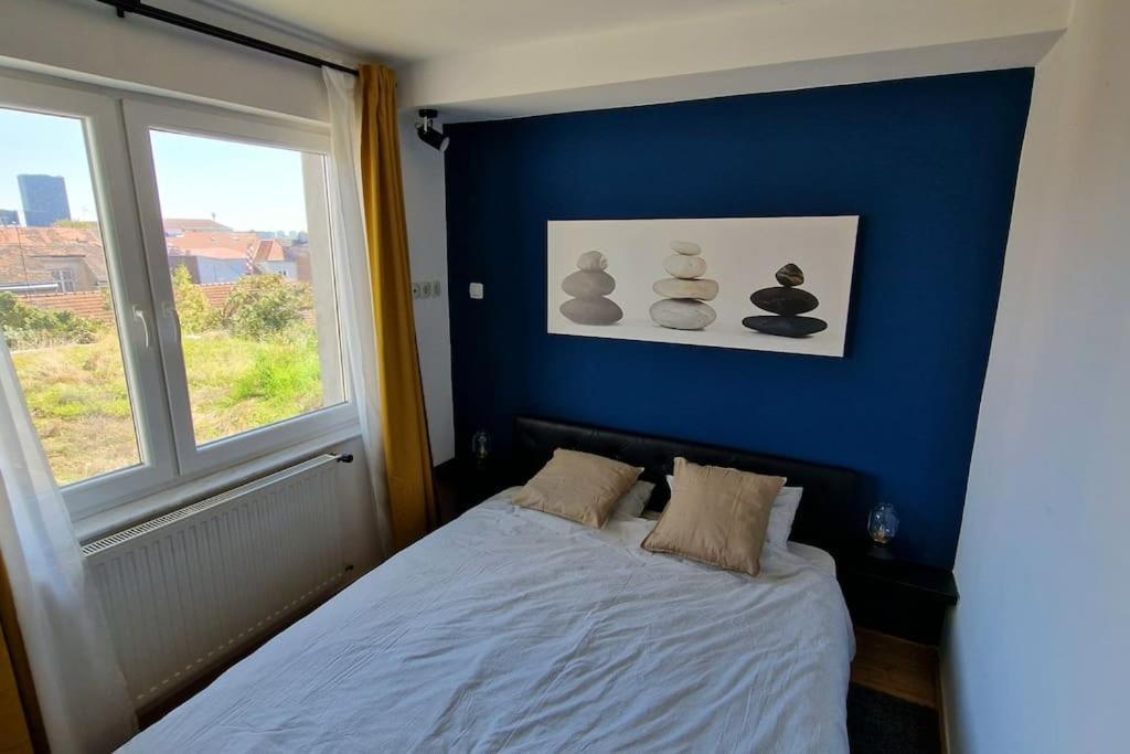 Ferienwohnung Midnight Blue Oasis - Center, Free Parking Zagreb Exterior foto