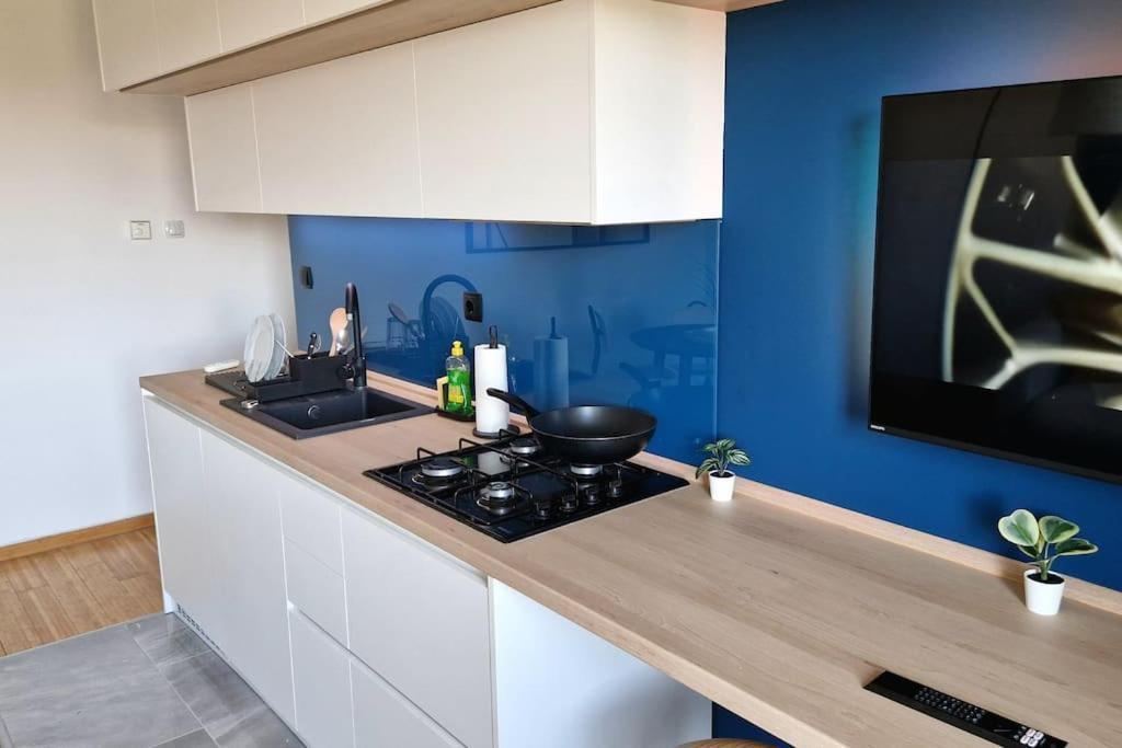 Ferienwohnung Midnight Blue Oasis - Center, Free Parking Zagreb Exterior foto